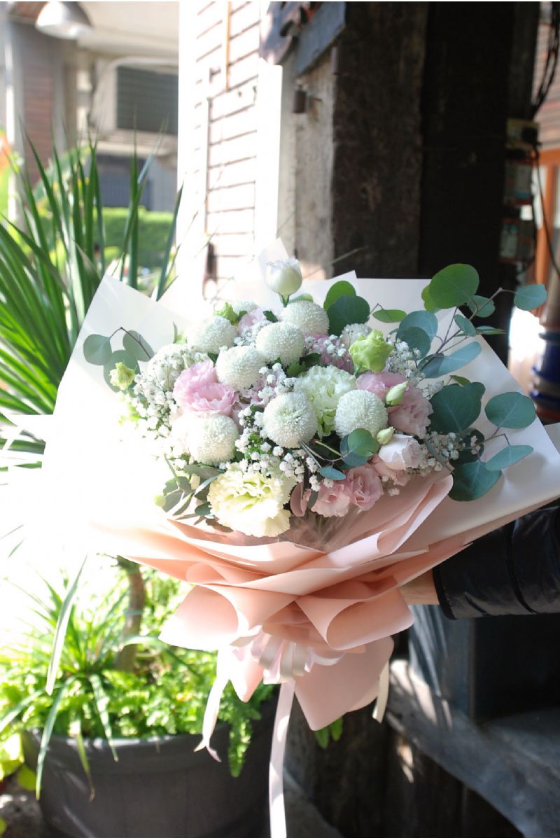 幸福乒乓菊Pompon Mum Bouquet
